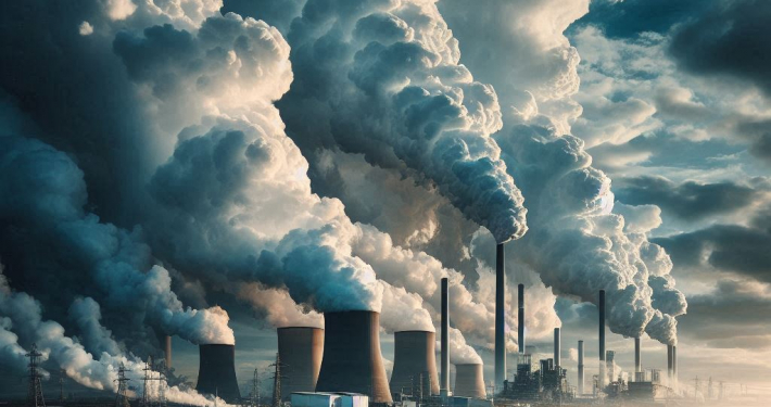Power Station Pollution with Sulphur Dioxide Emissions. HVAC Corrosion - Pollution Report